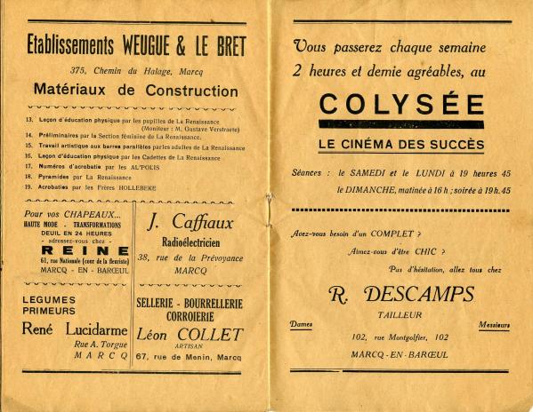 Programme 1946 - Face 8